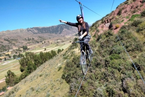 Cusco: Extremes Sky-Bike- und Abseil-Abenteuer