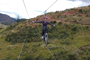 Cusco: Extreme Sky Bike and Rappelling Adventure
