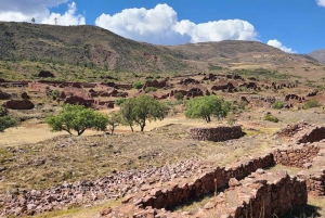 Cusco: Halvdagstur Södra dalen: Tipon + Pikillaqta + Andahuaylias