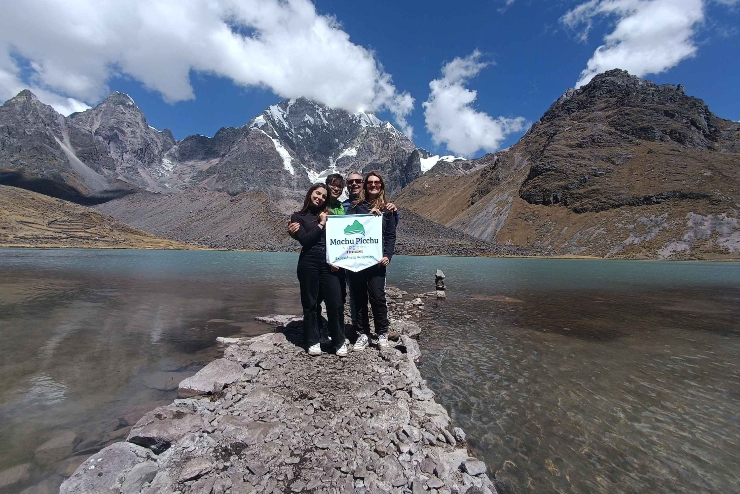 Cusco: Wanderung zu den 7 Lagunen von Ausangate, ganztägig, VIP – Führung auf Portugiesisch