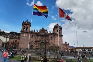 Cusco: Historisk byvandring og naturskønne udsigter med lokal drink