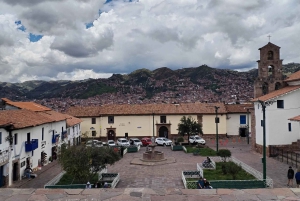 Cusco: Historic Walking Tour & Scenic Views with local drink