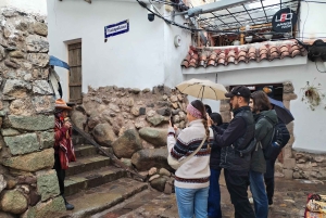 Cusco: Historic Walking Tour & Scenic Views with local drink