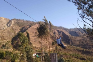 Cusco: Majestic Flight of the Condor in Chonta - Apurimac Canyon.