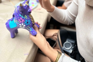 Cusco: Bemale dein eigenes Kunsthandwerk | Torito de Pucará | Anden-Lama