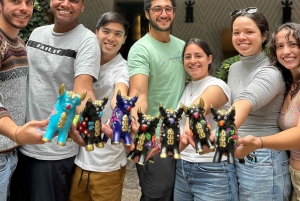 Cusco: Bemale dein eigenes Kunsthandwerk | Torito de Pucará | Anden-Lama