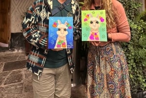 Cusco: Bemale dein eigenes Kunsthandwerk | Torito de Pucará | Anden-Lama