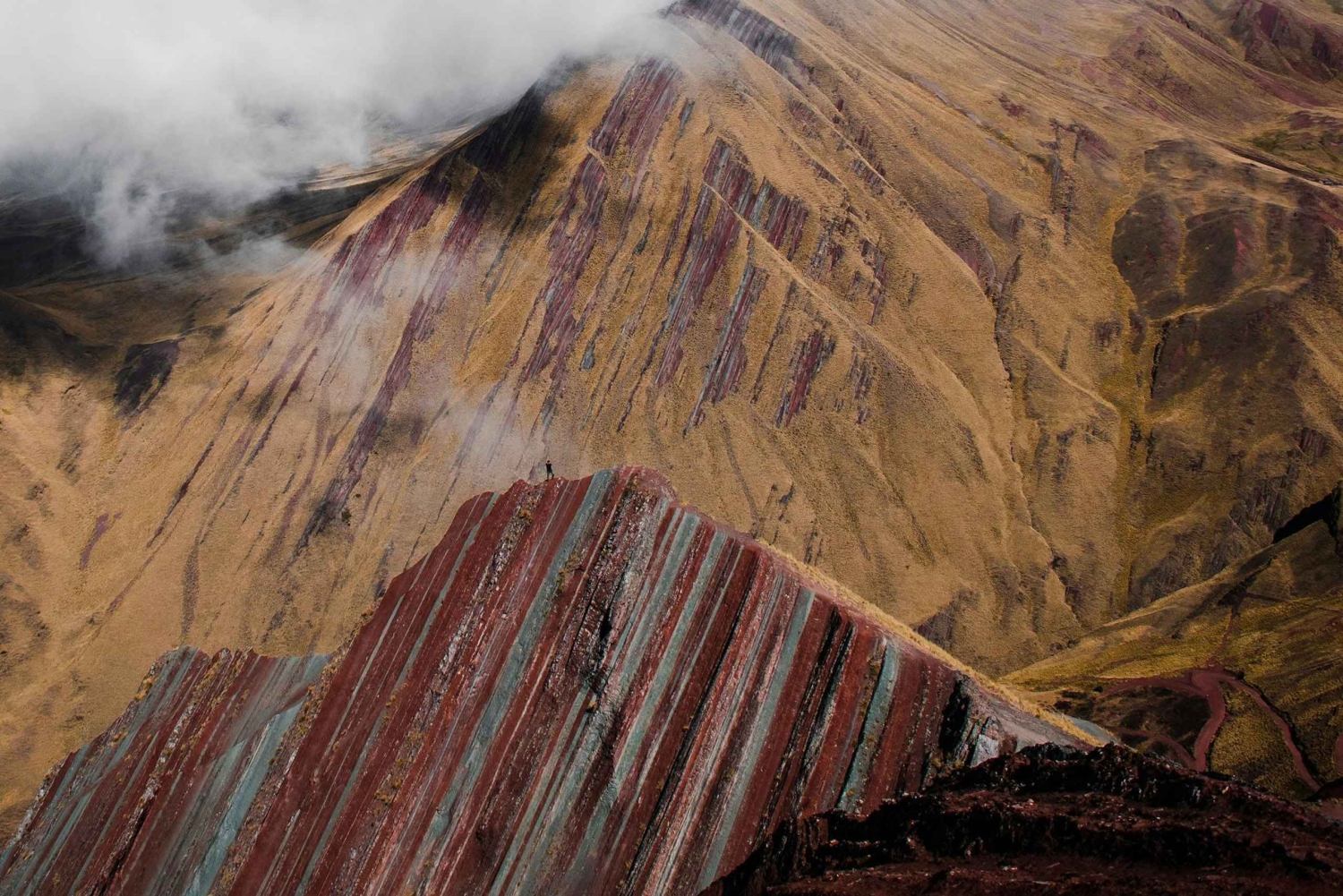 Cusco: Pallay Poncho-fjellene – guidet fottur