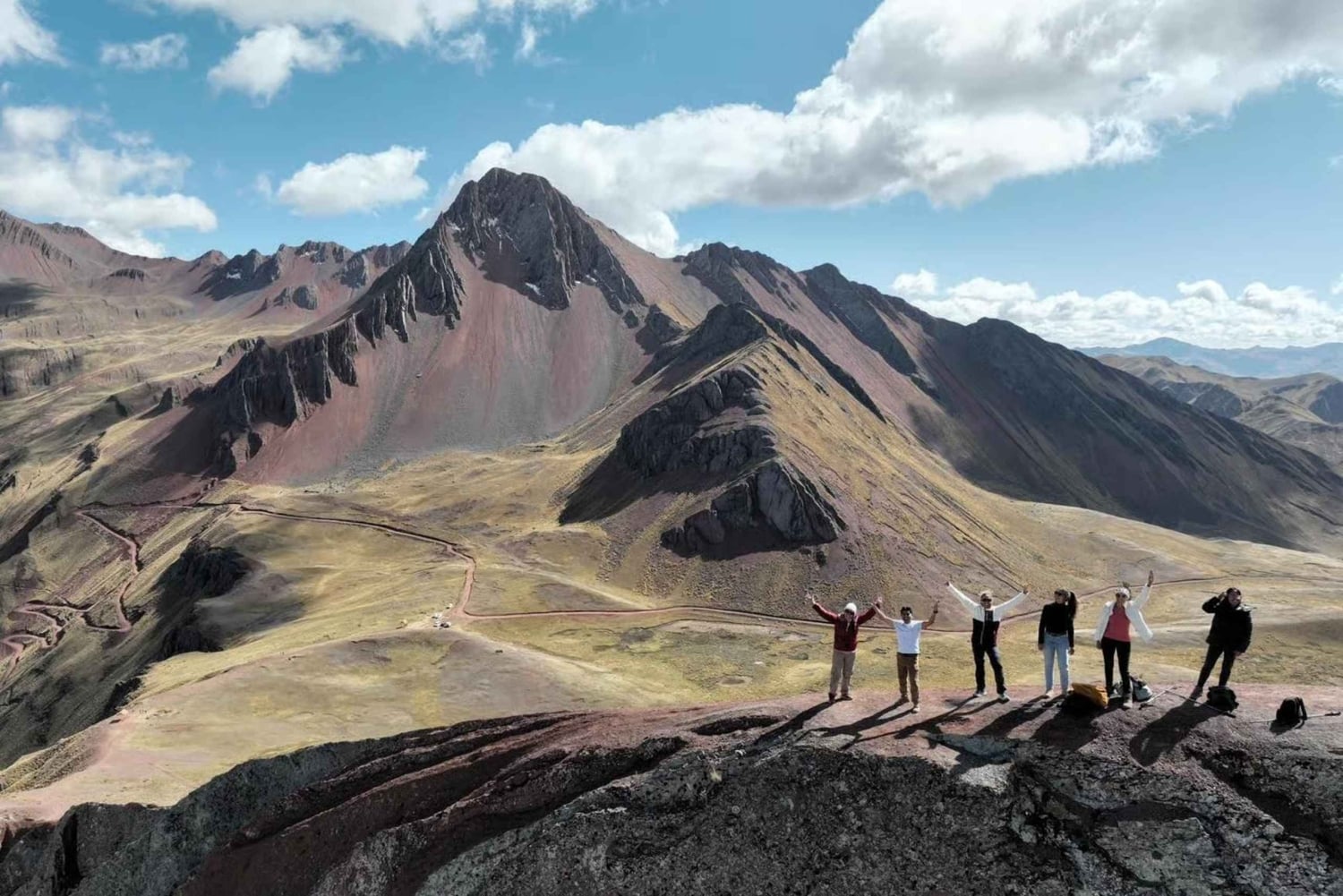Cusco: Pallay Poncho-fjellene – guidet fottur