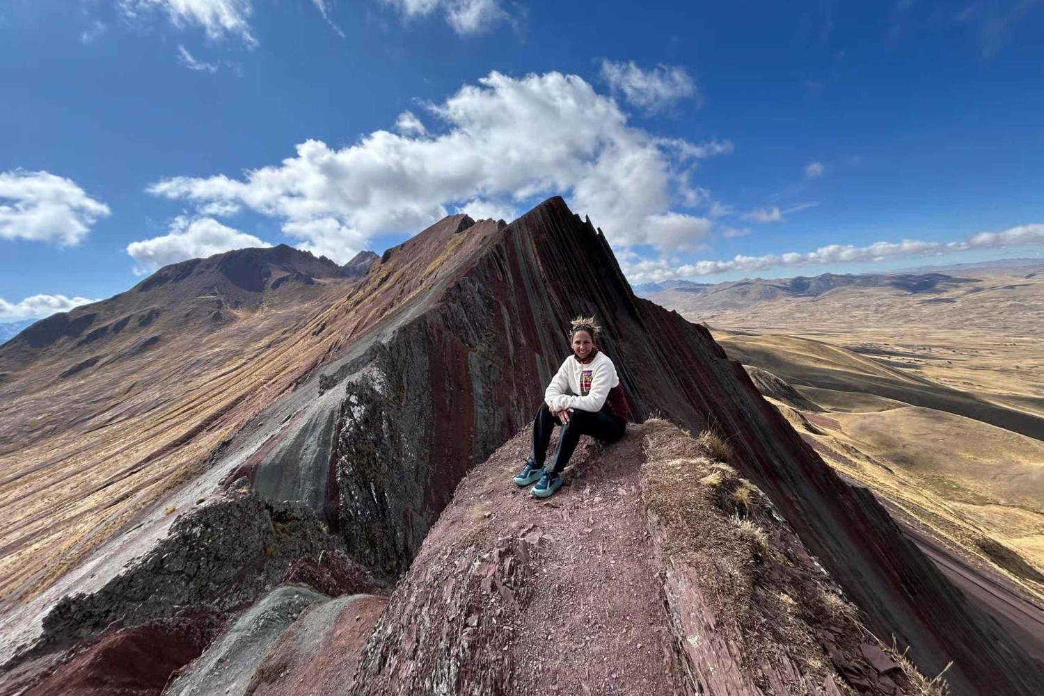 Cusco: Pallay Poncho-fjellene – guidet fottur