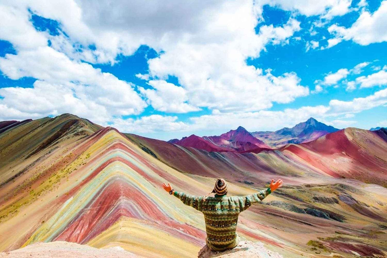 Cusco: Montanha Arco-Íris e Vale Vermelho com Guia e Refeições