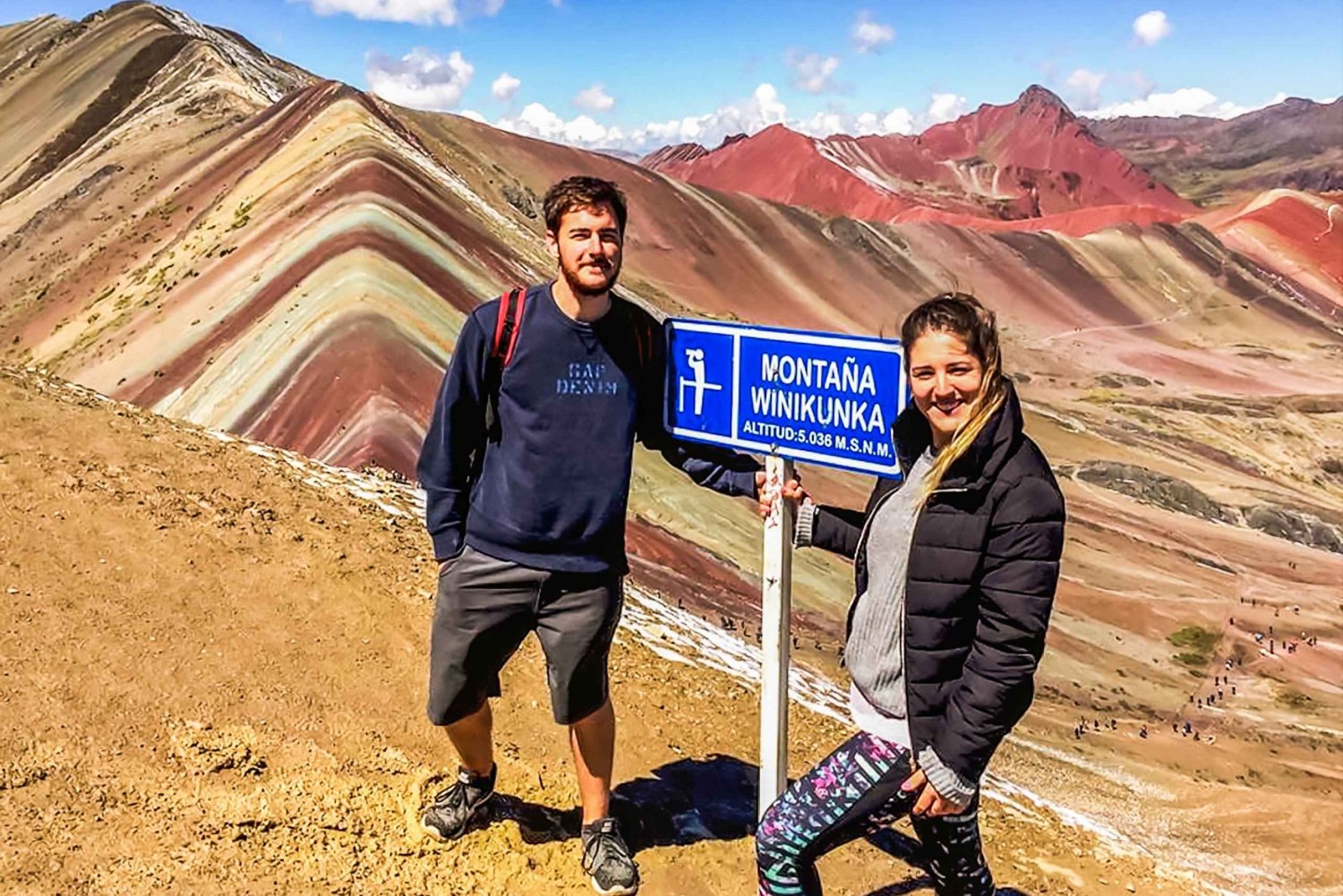 Cusco: Dagstur Rainbow Mountain och Red Valley (tillval)