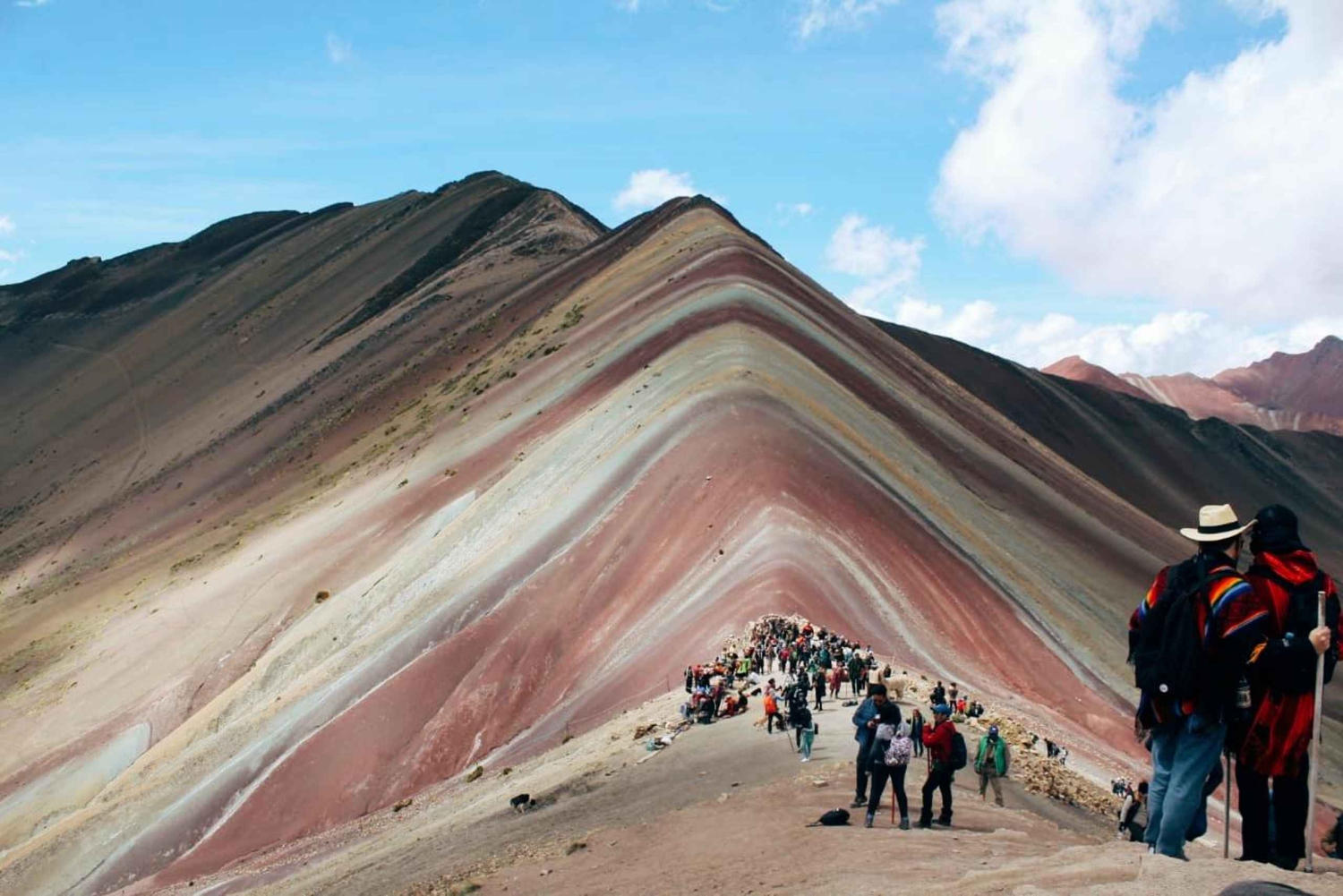 Cusco : excursion d'une journée à la montagne arc-en-ciel et à la vallée rouge (facultatif)
