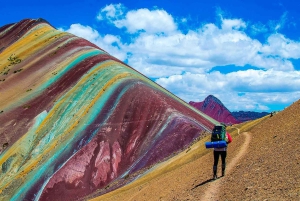 Cusco: Wycieczka 1-dniowa Rainbow Mountain i Red Valley z posiłkami
