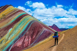 Cusco: Rainbow Mountain Day Trip and Red Valley with Meals