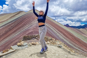 Cuzco: tour de 1 día a la montaña Arcoíris con comidas
