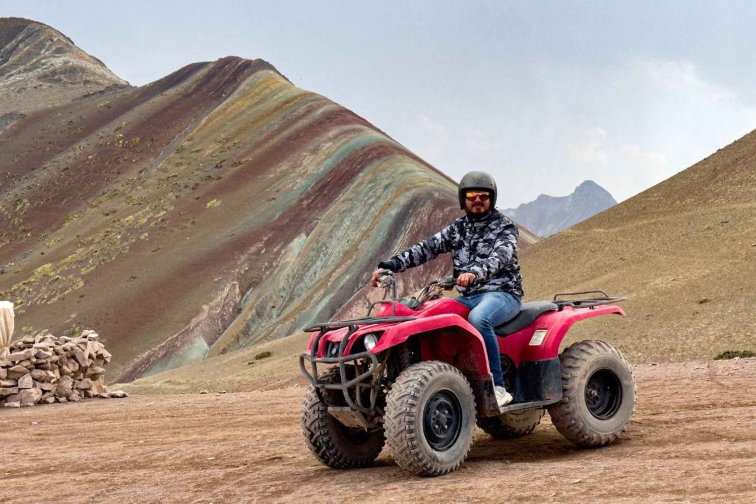 Cusco: Rainbow Mountain & Red Valley ATV Tour with Lunch