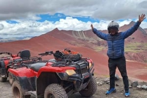 Cusco: Rainbow Mountain & Red Valley ATV Tour with meals