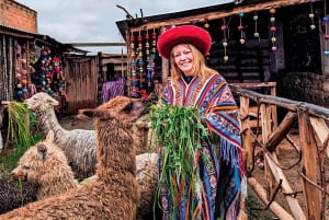 Cusco:Heilige Vallei Pisaq,Ollantaytambo,Chinchero met Lunch