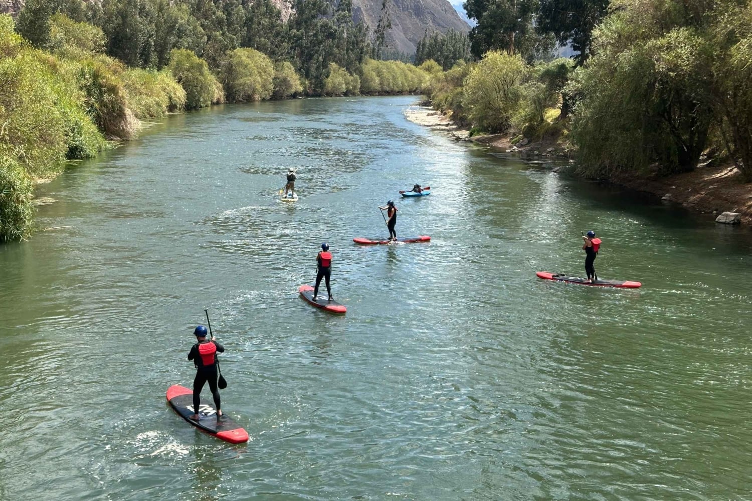 Cusco: Sacred Valley Stand Up Paddle Tour with Lunch