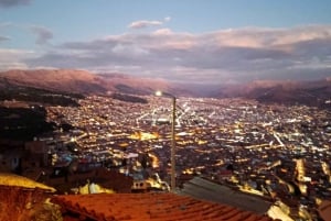 Cusco : coucher de soleil au sommet du ghetto
