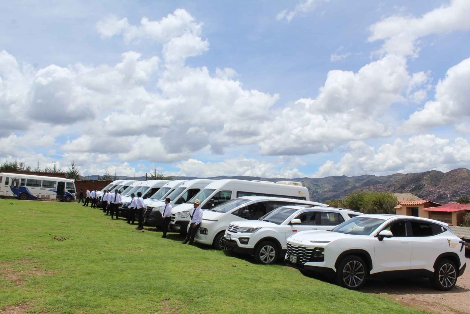 Cusco: Transferservice till Maras, Moray och Chinchero.