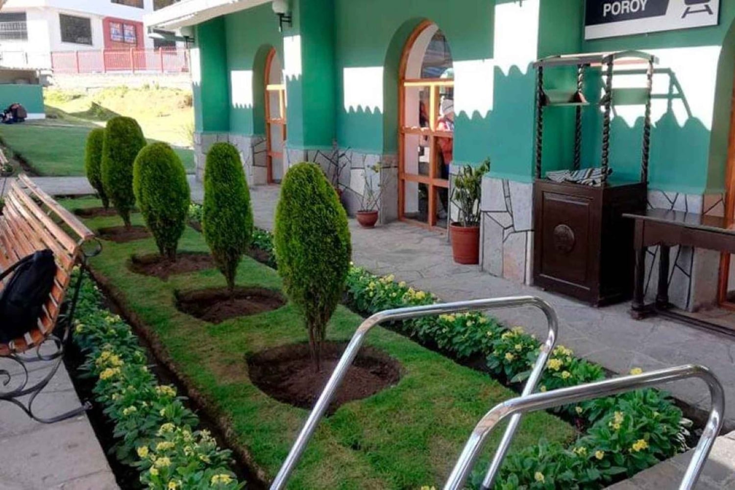 Cusco: Transport til Poroy stasjon