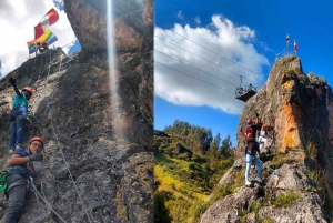 Cusco: Via Ferrata, Skybike, and Rappel Adventure