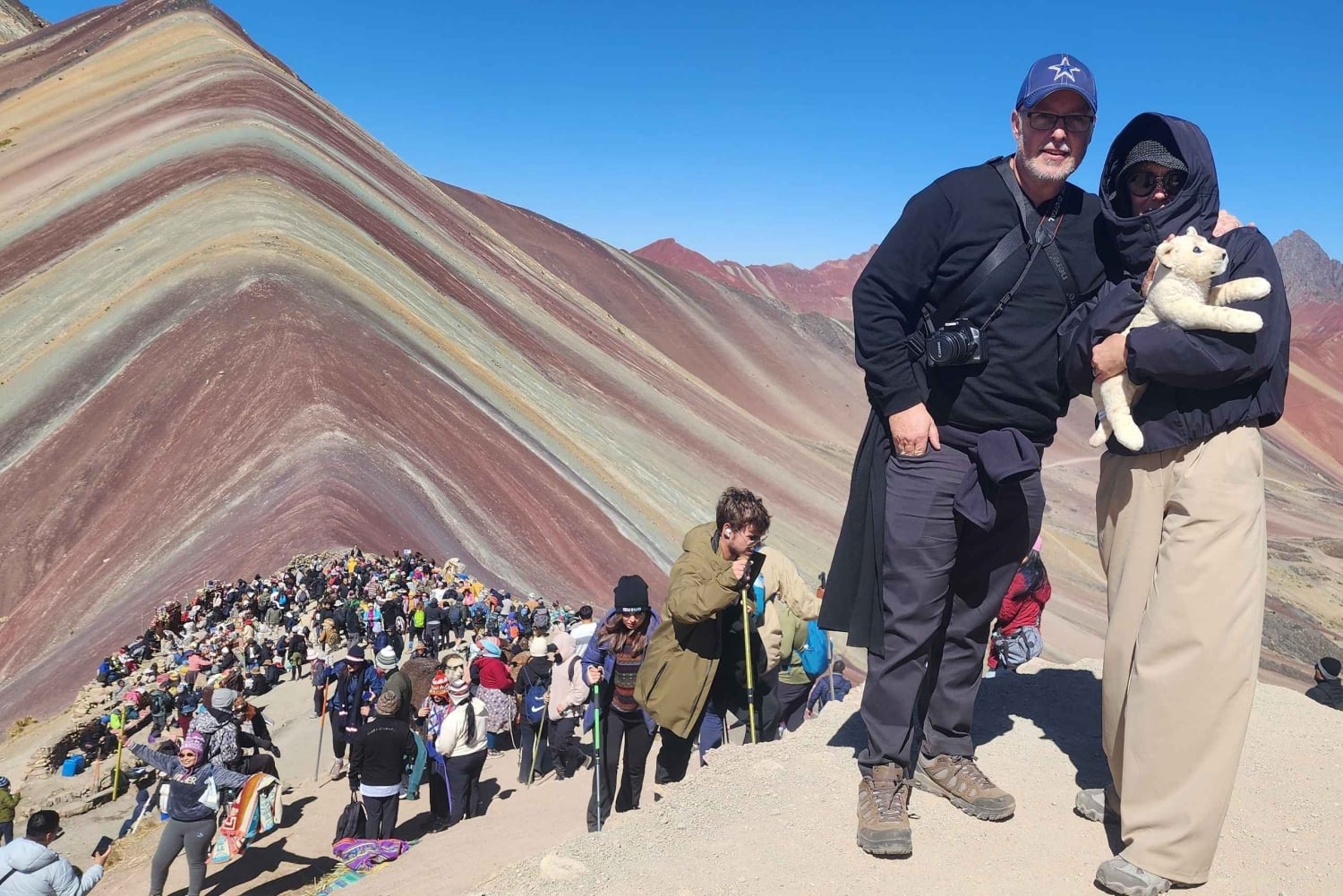 Cusco:Montaña de siete colores Vinicunca mas valle rojo (con comida)