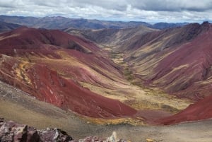 Cusco:Montaña de siete colores Vinicunca mas valle rojo (con comida)