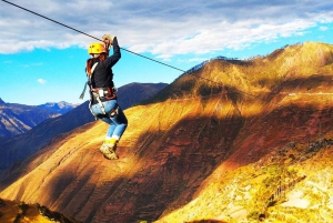 Cusco: Zipline + ATV'er | Saltminerne i Maras og Moray