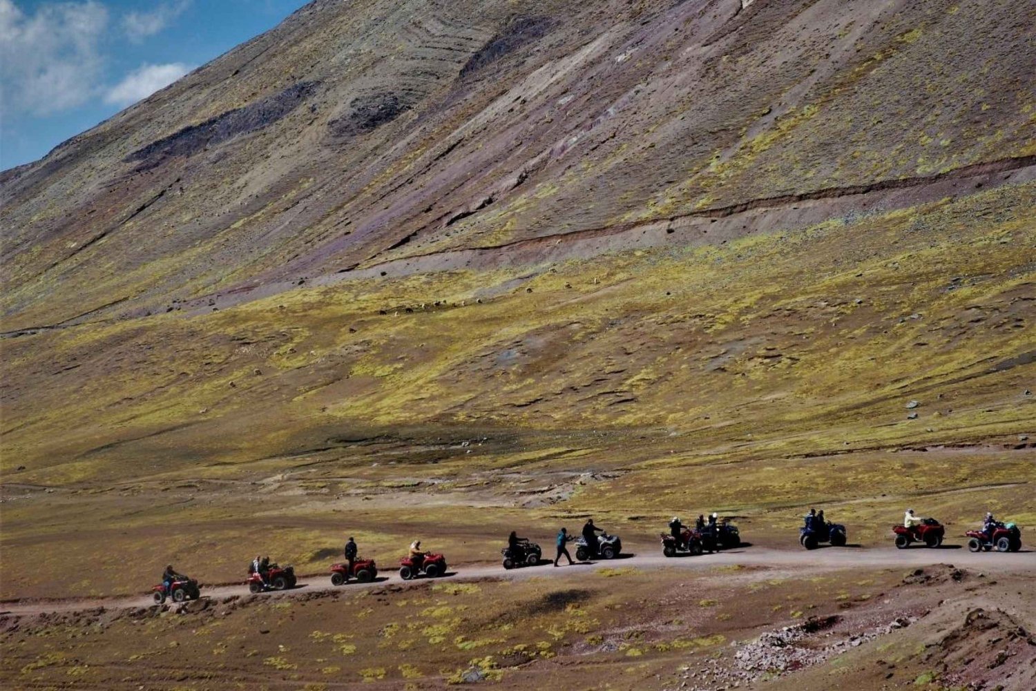 Desde Cusco:Excursión Montaña Arcoiris Vinicunca atv (Quads)