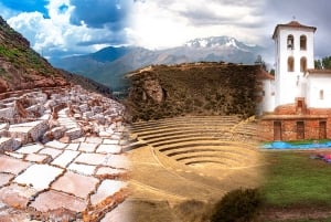 Fra Cusco: Moray Salinas de Maras og Tejedores de Chinchero