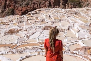Fra Cusco: Moray Salinas de Maras og Tejedores de Chinchero