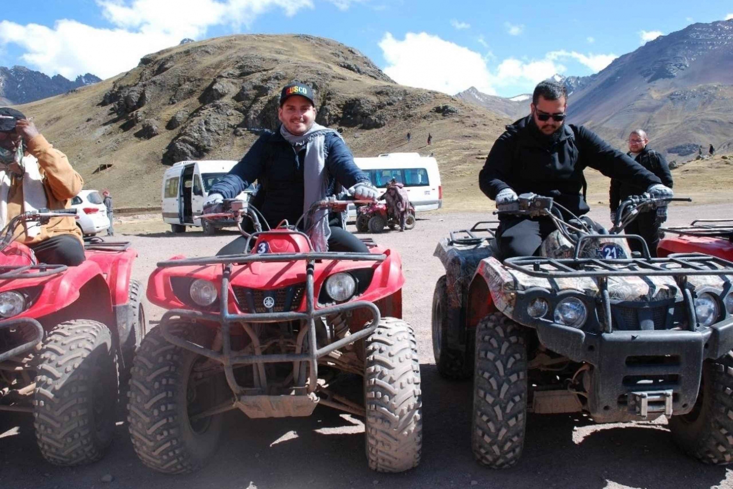 From Cusco: Rainbow Mountain on Quad Full Day