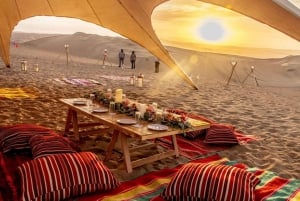Abendessen in der Wüste - ein einzigartiges kulinarisches Erlebnis
