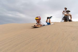 Dune Buggy and Sandboard in Huacachina Ica