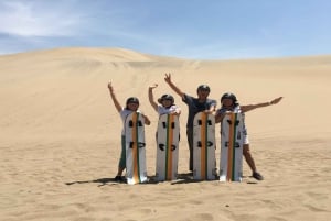 Dune Buggy and Sandboard in Huacachina Ica