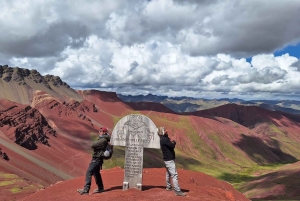 excursion to colorful mountain & red valley viewpoint cusco