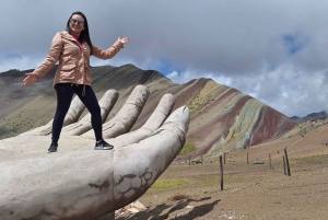 excursion to colorful mountain & red valley viewpoint cusco