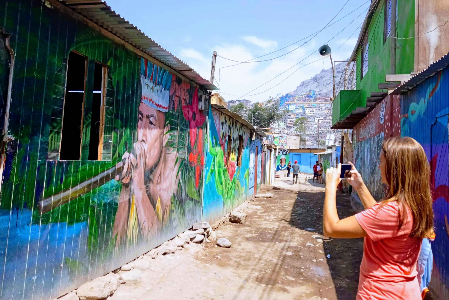 Erlebe indigene Kunst in Limas Shipibo-Gemeinde