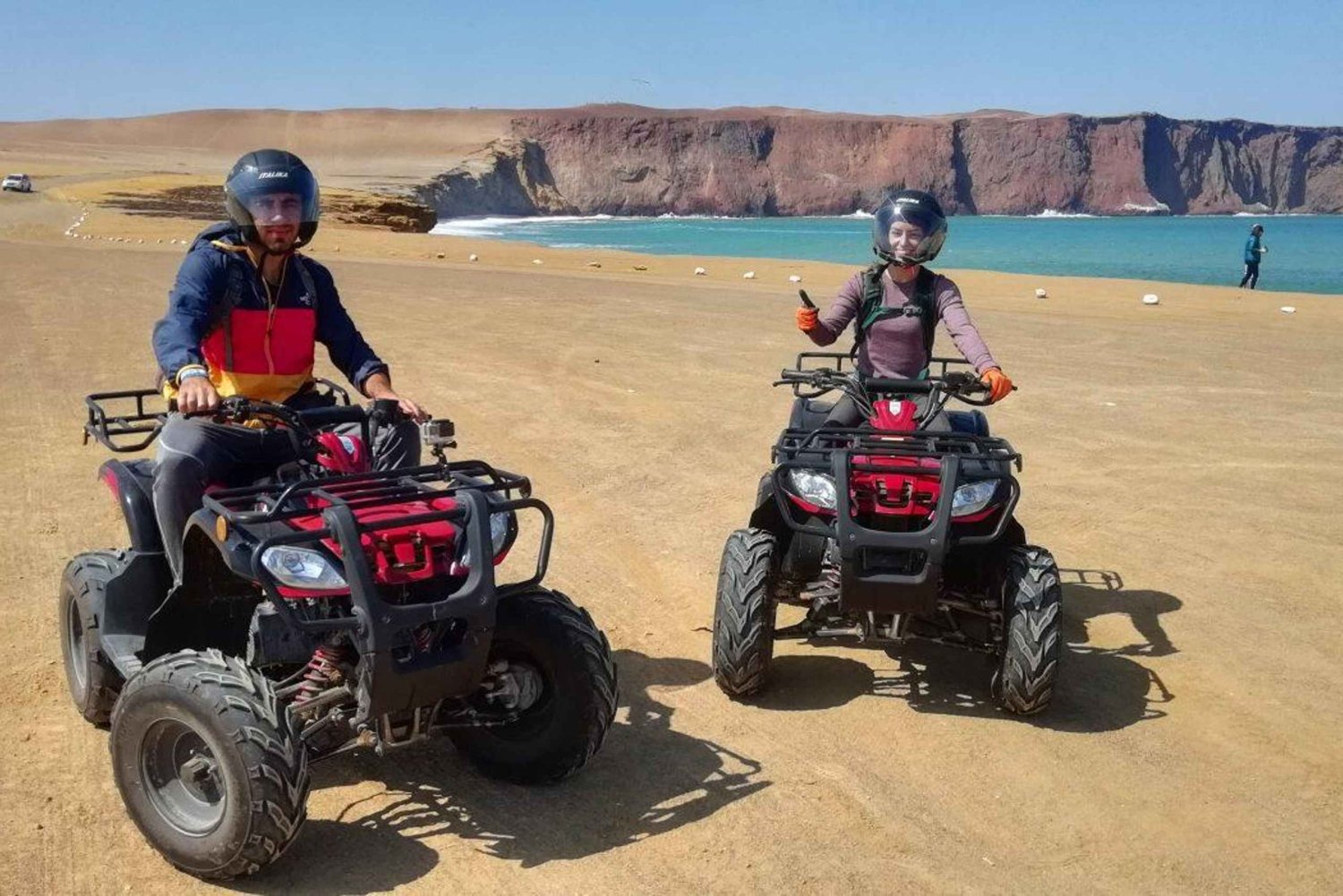 Ballestas-eiland en Paracas-reservaat verkennen per quad