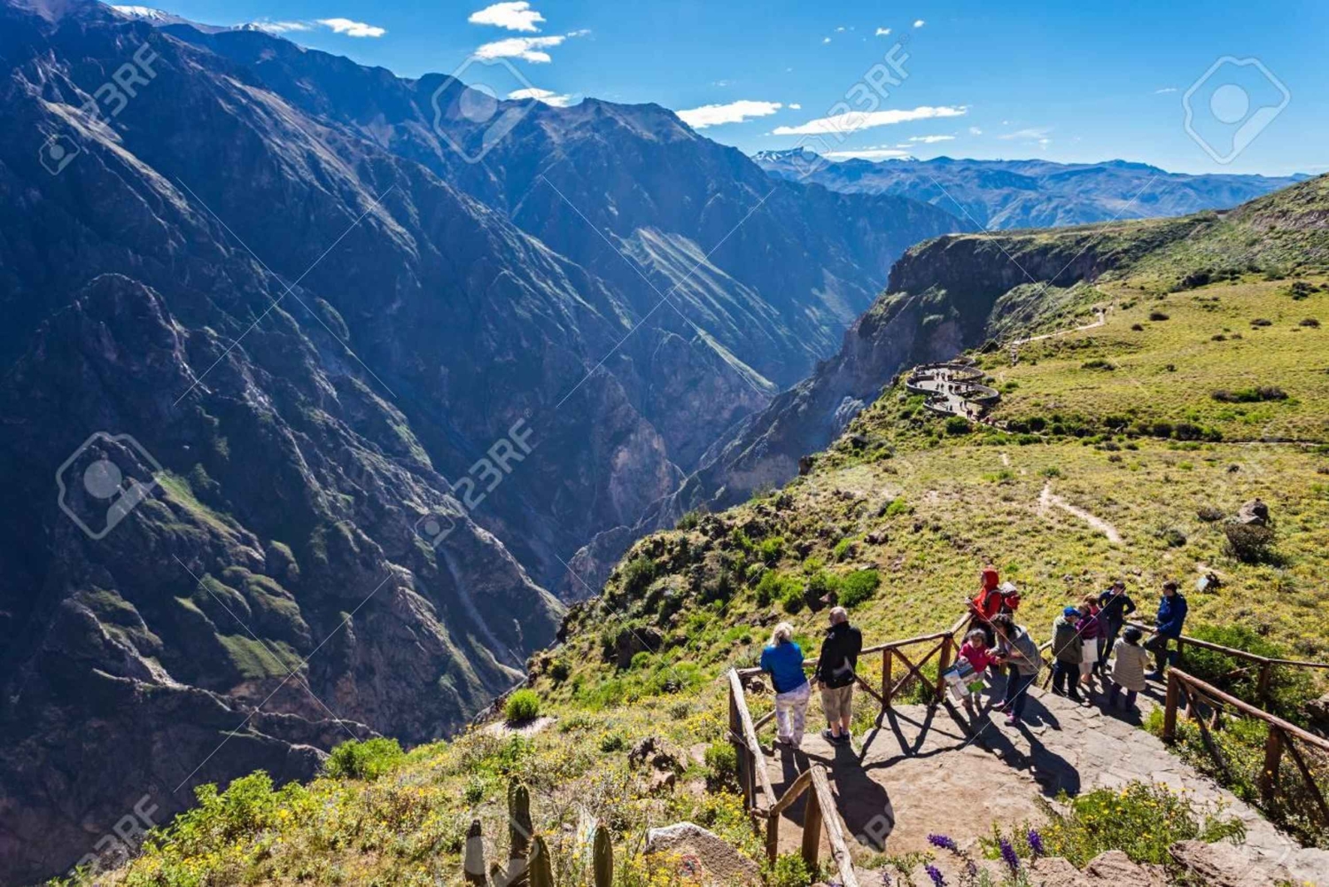 From Arequipa: 2-day hike to Colca Canyon, ending in Puno