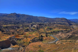 Från Arequipa: 2-dagars tur till Colca Canyon med avslutning i Puno