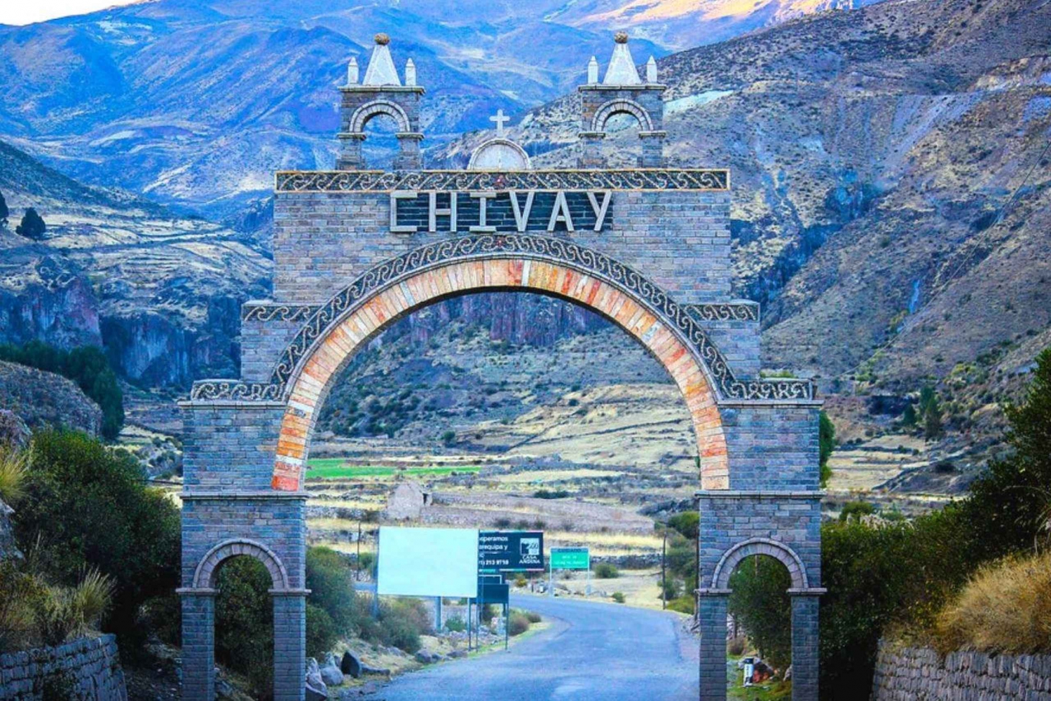 Fra Arequipa: Udflugt til Chivay og Colca Canyon