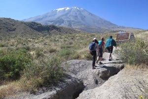 Arequipan puolen päivän vaellus Misti-tulivuorelle
