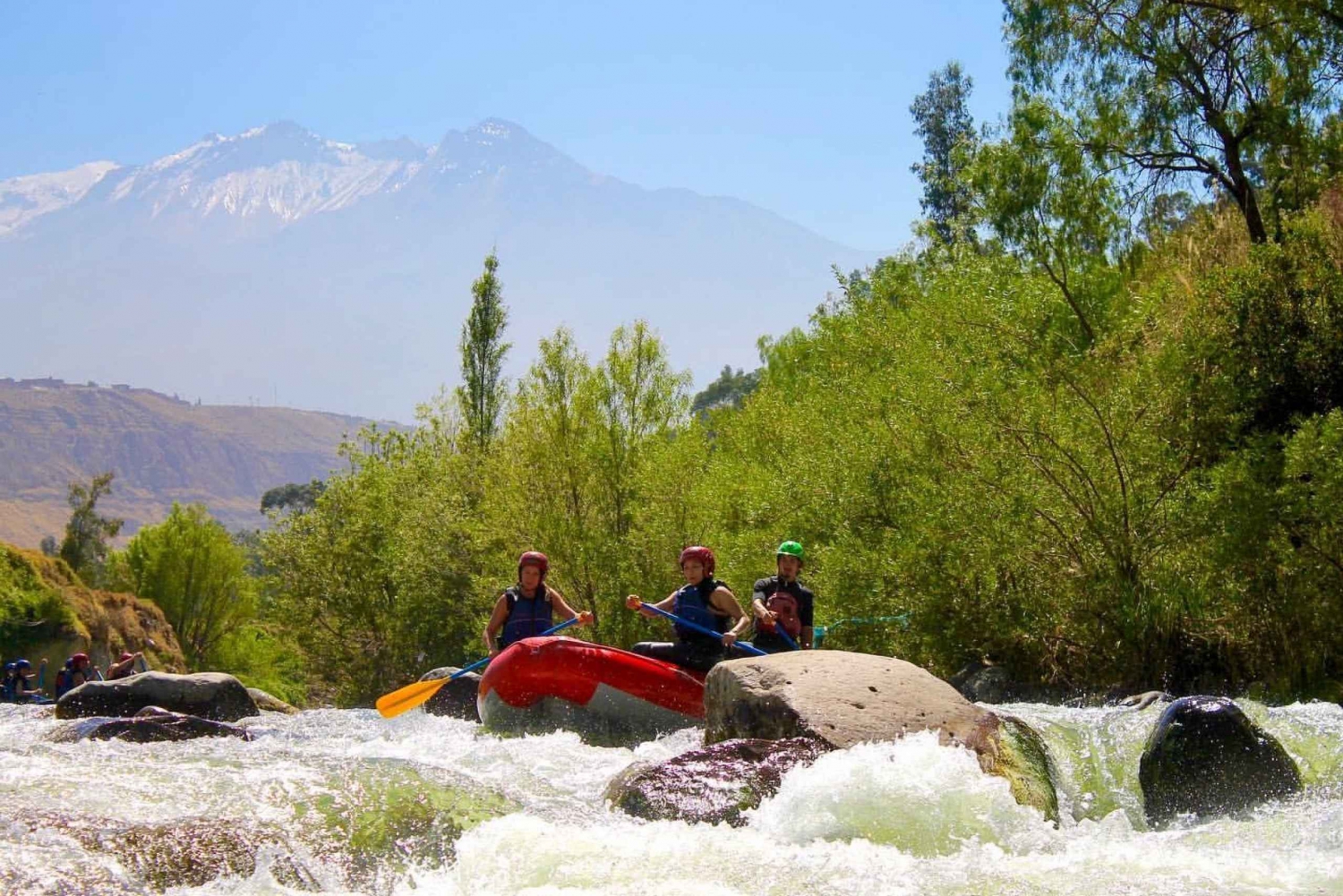 Fra Arequipa || Rafting på Chili-floden ||