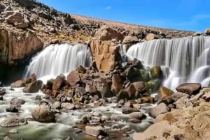 Vanuit Arequipa: Weg naar Pillones waterval