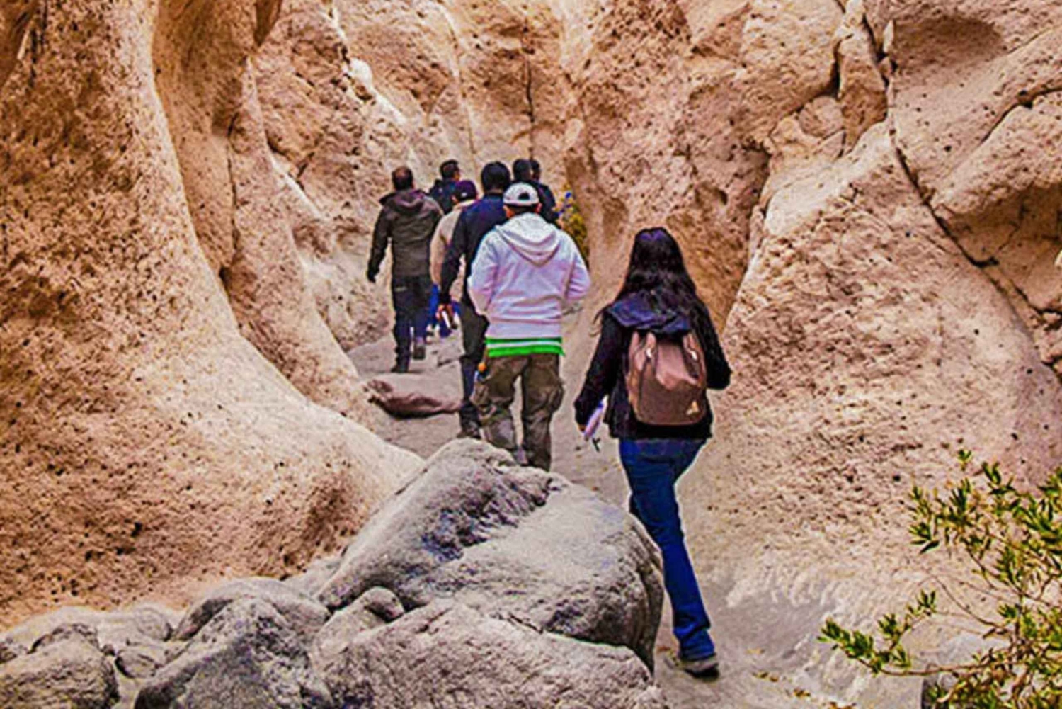 Ab Arequipa: Sillar-Steinbruch und Culebrillas-Schlucht Tour