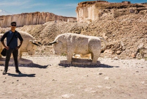 From Arequipa: Tour of the Sillar Route + Culebrillas Canyon